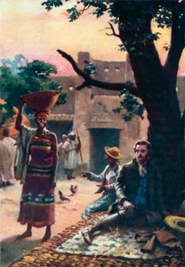 Mungo Park, Een zwarte heeft medelijden met Park door J. Williamson