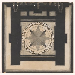 Achterkant omslag Wendingen 1920