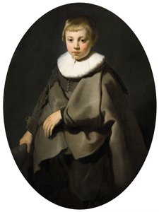 Portret van een jongen in grijs, 1634