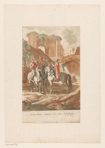 Nachtelijk overleg van aanvoerders door Jacob Andreas Fridrich (I)