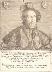 Portret van koning Christian III