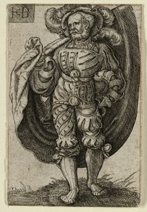 De vaandeldrager door Jacob Binck
