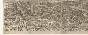 Plattegrond van Rome ten tijde van keizer Augustus (onderste blad)