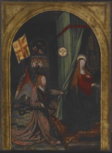 Annunciatie, ca. 1508 door Jacob Cornelisz van Oostsanen