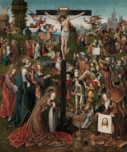 Kruisiging van Christus. Rond 1507-10