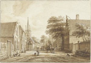 De Achterweg in Voorschoten