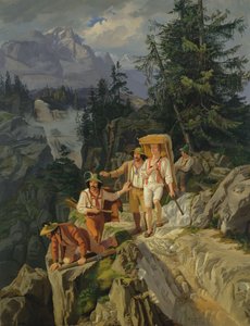 Tiroolse Smokkelaars, 1831 door Jacob Gensler