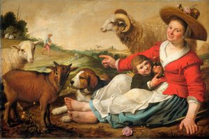 De herderin
