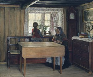 Bij grootmoeder