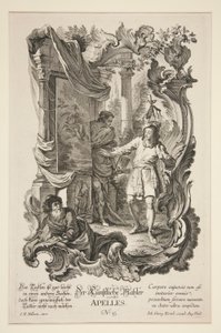 De Kunstmatige Schilder, Apelles door Jacob Gottlieb Thelot