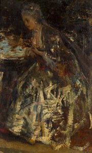 De kleine markiezin door Jacob Henricus or Hendricus Maris