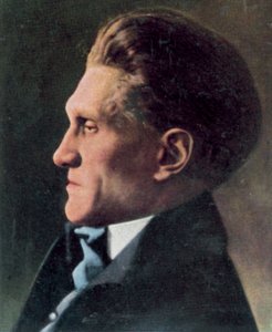 Stefan George, Duitse dichter door Jacob Hilsdorf
