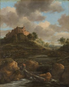 Kasteel Bentheim door Jacob van Ruisdael