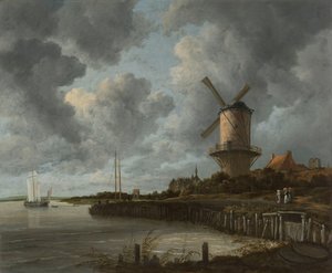 De molen bij Wijk bij Duurstede