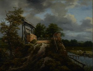 Brug met een sluis