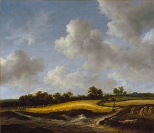 Landschap met een Korenveld, c.1660