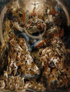 Het laatste oordeel. 1653 door Jacob Jordaens