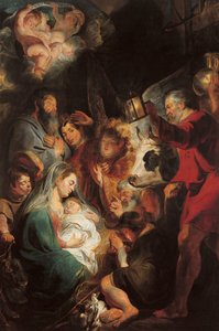 De aanbidding der wijzen door Jacob Jordaens