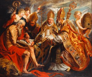 De vier kerkvaders