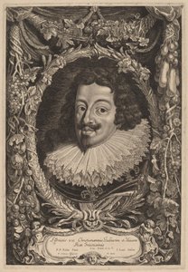 Lodewijk XIII, koning van Frankrijk door Jacob Louis after Sir Peter Paul Rubens