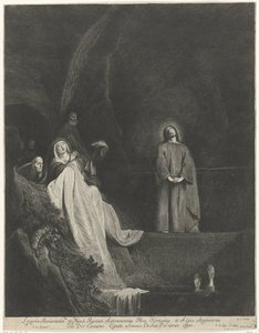 Opwekking van Lazarus door Jacob Louys