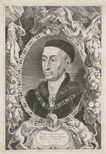 Portret van Filips de Goede door Jacob Louys