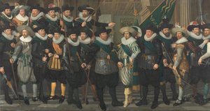 Schutters van het gezelschap van kapitein Jacob Pieterszn Hooghkamer en luitenant Pieter Jacobszn van Rijn