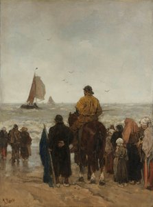 Aankomst der boten door Jacob Maris