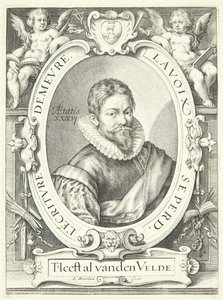 Jan van de Velde de Oudere door Jacob Matham