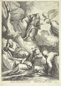 Jezus in de tuin van Getsemane