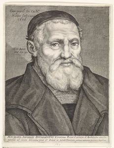 Portret van Michelangelo
