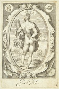 Zomer door Jacob Matham