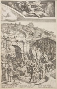 Tabula Cebetis door Jacob Matham