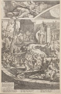 Tabula Cebetis door Jacob Matham