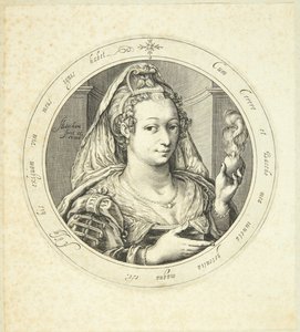 Venus door Jacob Matham
