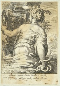 Wijsheid door Jacob Matham