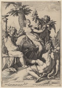 Alliantie van Venus met Bacchus en Ceres