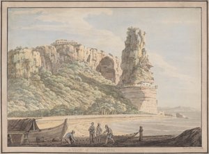 Een uitzicht op Terracina