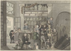 Apodictische Waaren, allegorie op de filosofie van Kant door Jacob Smies