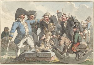 Spotprent op de Tiercering van 1810 door Jacob Smies
