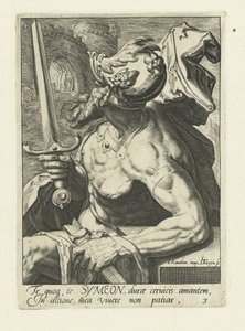 Stamvader Simeon door Jacob de Gheyn (II)