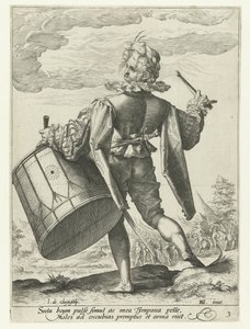 Tamboer door Jacob de Gheyn (II)