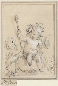 Allegorie op de wijnbouw