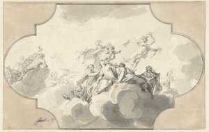 Mercurius steelt Venus haar gordel