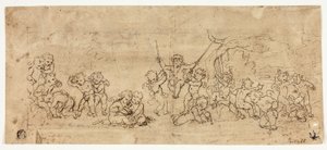 Spelende Putti