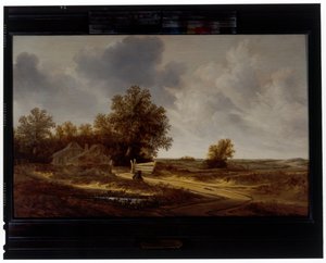 Aan de kant van de weg door Jacob van Mosscher