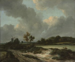 Graanvelden, midden of laat 1660s door Jacob van Ruisdael