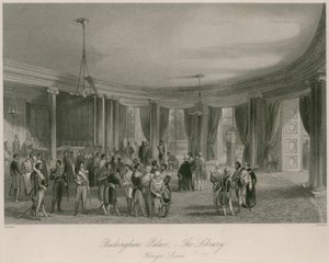 Buckingham Palace, de bibliotheek, buitenlandse ontvangst door Jacob van der Heyden