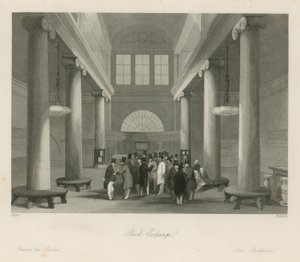 De Beurs door Jacob van der Heyden