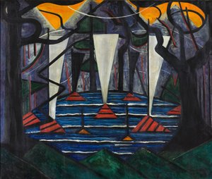 Compositie Nr. 23 door Jacoba van Heemskerck van Beest